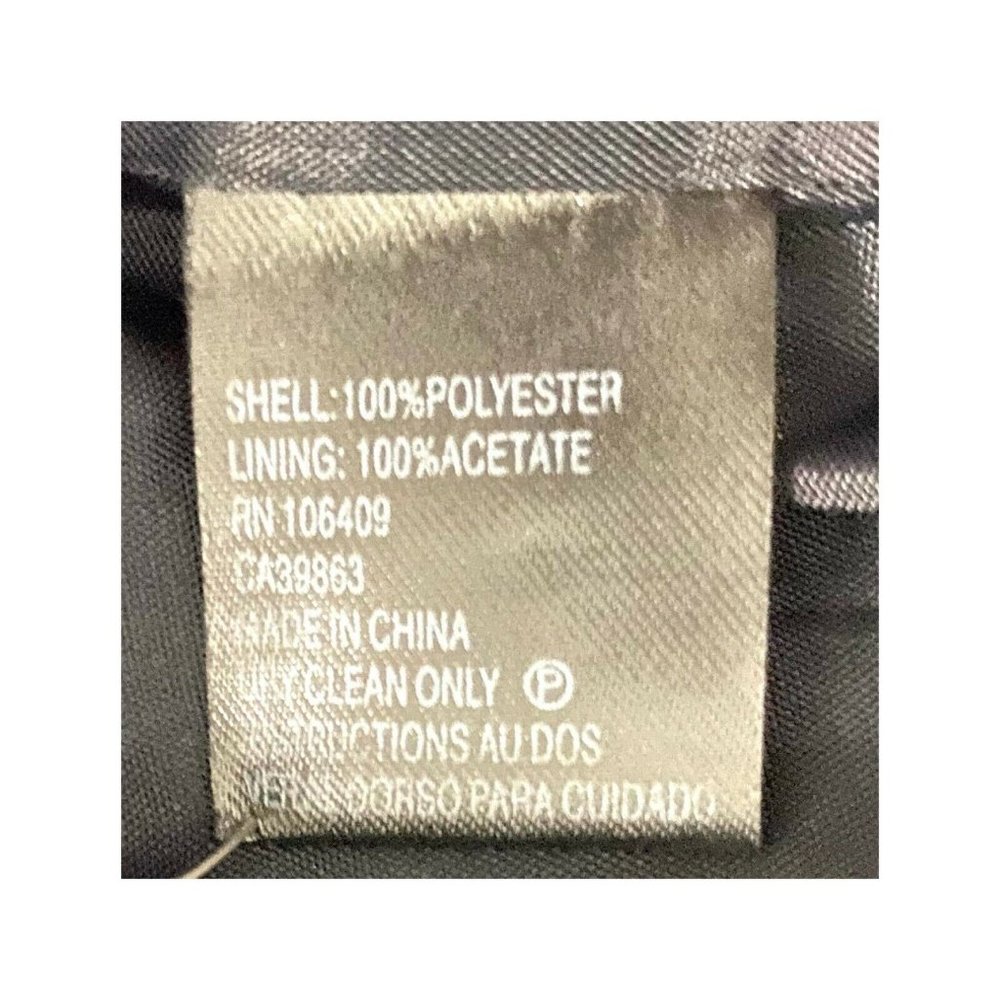 Tahari Cap Sleeve Pleated Seam Bodice Black Dress - Picture 7 of 7